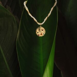Cosmic Balance Medallion Necklace