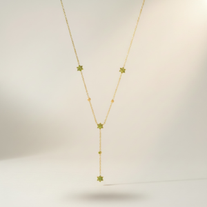 Peridot Starfall Necklace