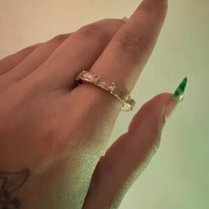 Crystal Crown Ring