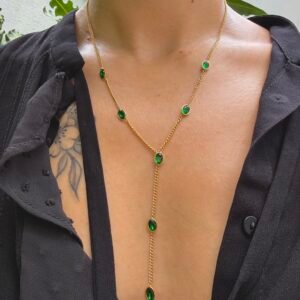 Emerald Grace Lariat