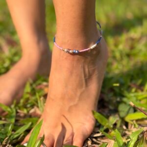 Coral Glow Anklet